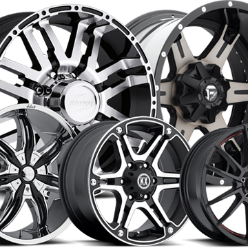 Chrome Rims And Black Wheels Discount Tires Used Tires